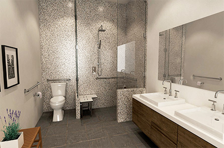 designing ada-compliant bathrooms for healthy aging month