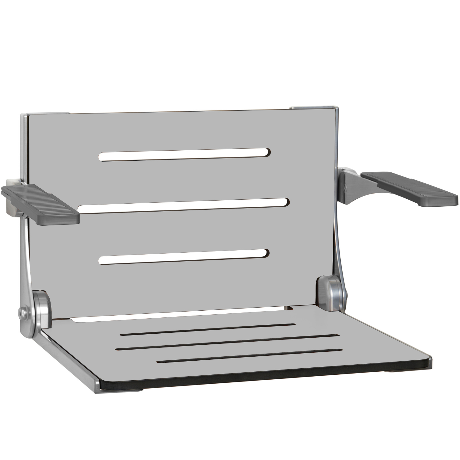 Grey shower online bench