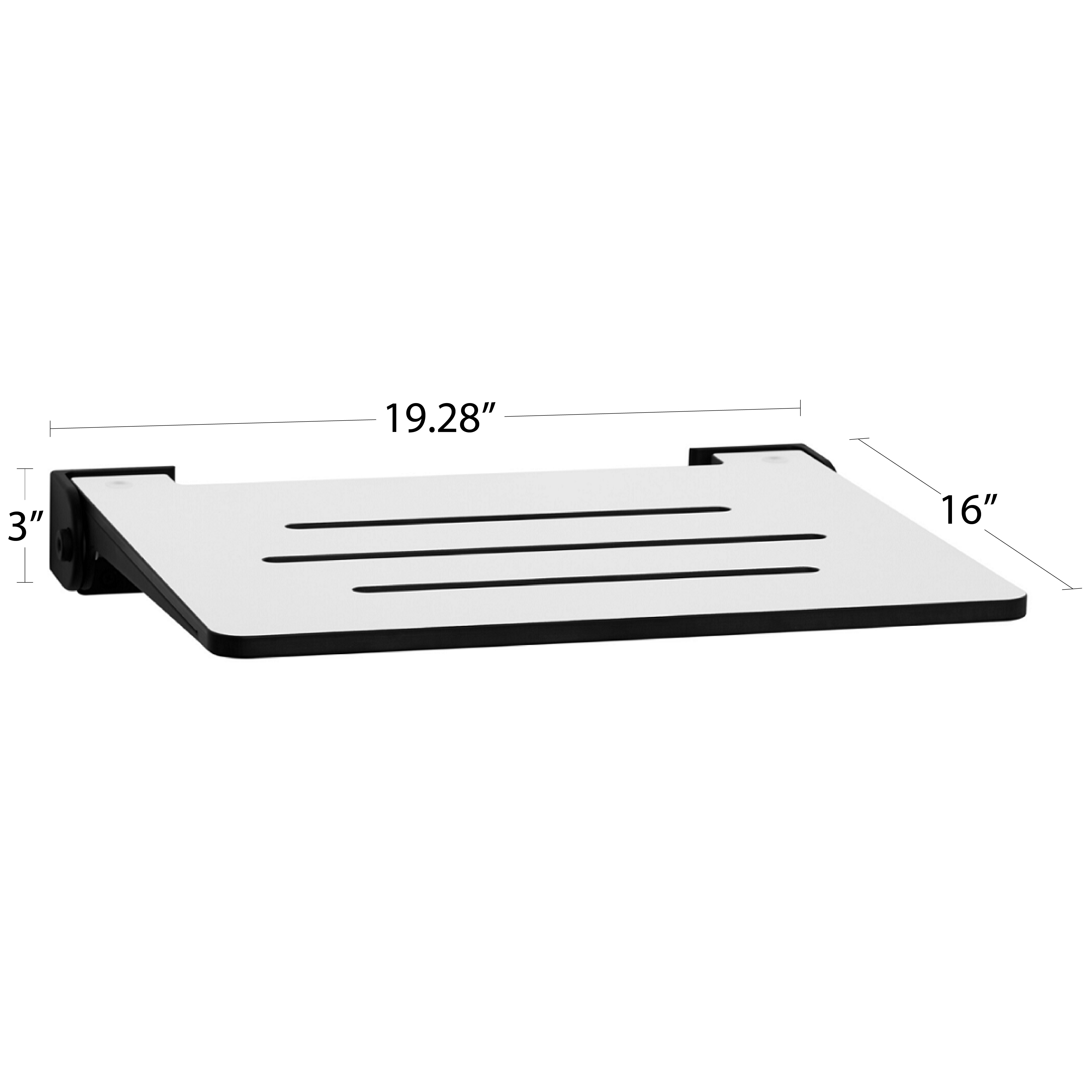 Seachrome SSB-240150-NW Naugahyde White Cushion Folding