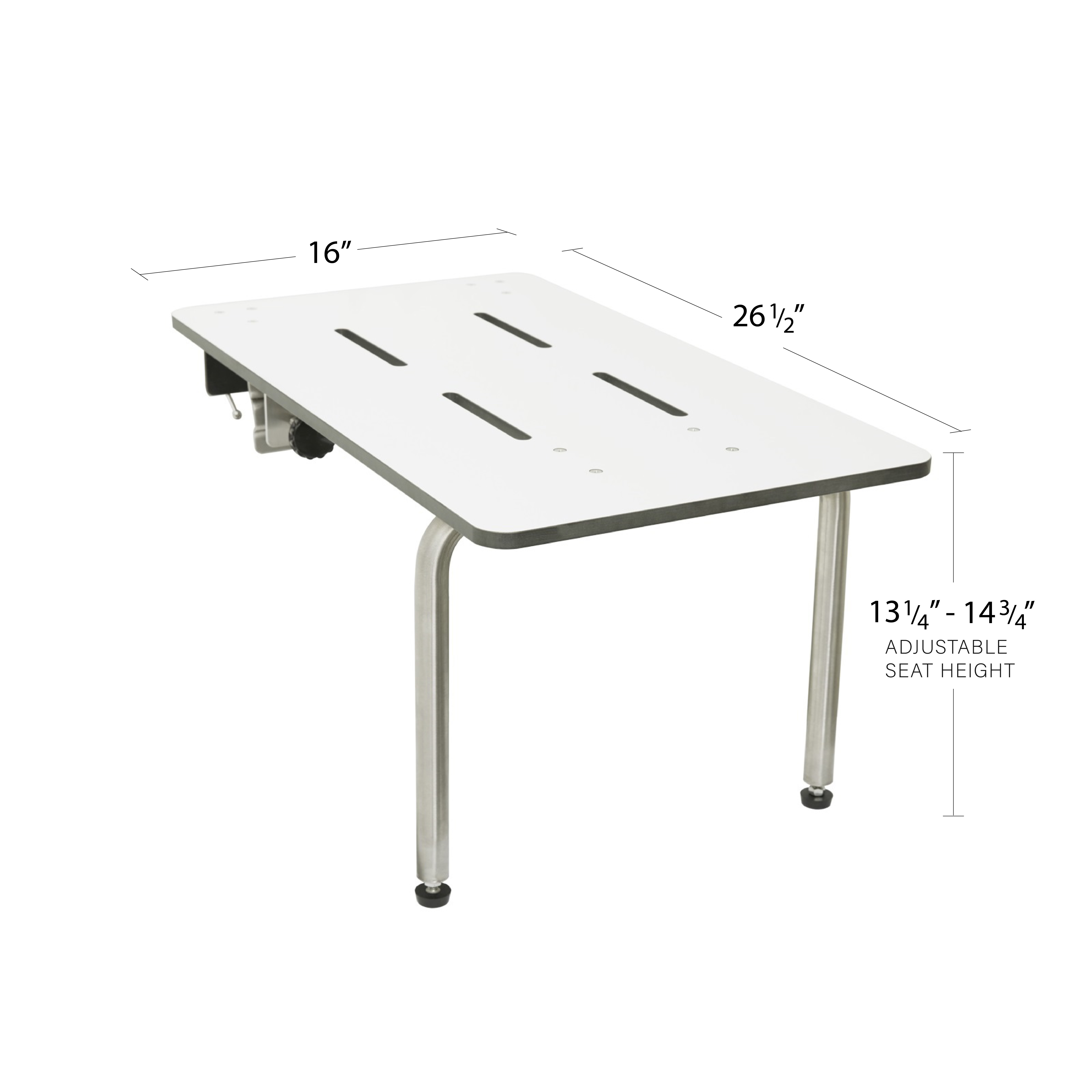 Antimicrobial Portable Wedge Seat