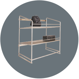 AMTRAK LUGGAGE RACK
